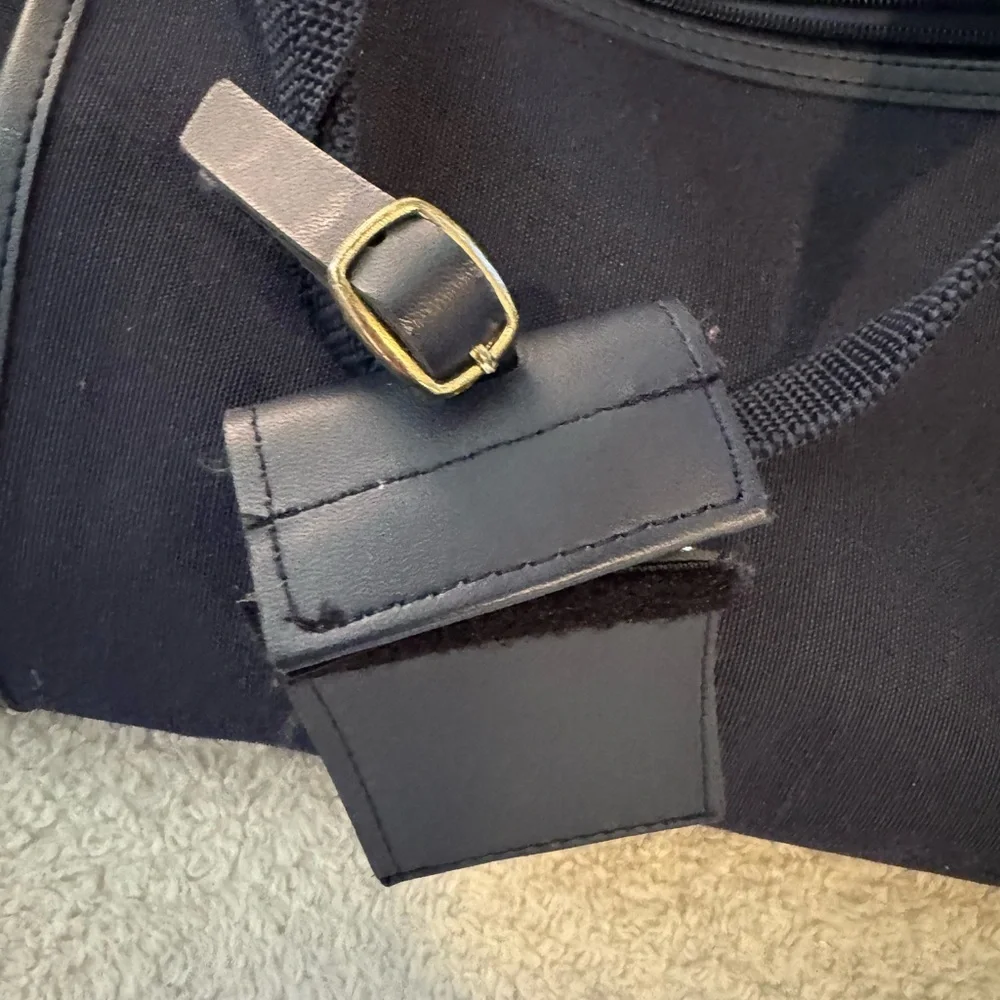 Diane von Furstenberg Navy Travel Duffel Bag